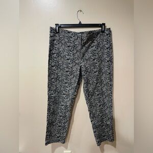 J. Jill Paisley Print Trousers